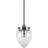 Globen Lighting Juni Steel/Clear Pendellampa ∅ 11cm