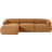 Westwing Collection Sofia Light Brown Soffa 277cm 3-sits