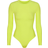 SKIMS Long Sleeve Crew Neck Bodysuit - Daffodil