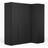 Westwing Collection Leon Black Garderobeskab 215x236cm