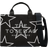 Marc Jacobs The Star Canvas Medium Tote Bag - Black