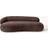 Westwing Collection Alba Dark Brown Soffa 235cm 3-sits