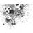 Origin Murals Football Splash Grey Mural 3 x 2.4 cm Wall Decor