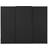 Westwing Collection Leon Black Garderob 300x236cm