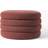 Westwing Collection Alto XL Wine Red Skammel 44cm