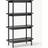 Westwing Collection Libby Black Hyllsystem 91x148cm