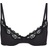 SKIMS Fits Everybody Lace Unlined Scoop Bra - Onyx