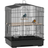 Pawhut Large Metal Bird Cage with Stand 59cm