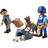 Playmobil Action Heroes Polissökning Med Hund 71731