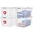 Iris Ohyama Boxes with Lids 45L Set of 4 Storage Box