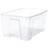 IKEA Samla Transparent Förvaringslåda 45L