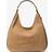 Michael Kors Large Nubuck Hobo Shoulder Bag - Natural