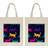 VAPOKF Reusable Grocery Tote Bag - Beige