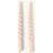 Søstrene Grene Twisted Sandy Stearinljus 28cm 2st