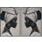 Home ESPRIT African Woman Black Framed Art 123x83cm 2pcs