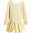 H&M Girl's Long Sleeved Balloon Dress - Yellow (1255609003)