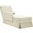 vidaXL 4009789 Cream Sofa 145cm 1 pers.