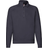 Fruit of the Loom Classic Zip Neck Sweat - Deep Navy