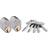 Assa Abloy 1301 2-pack Chrome