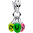 Pandora Stranger Things Glow in The Dark Run Dangle Charm - Silver/Multicolour