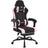WOLTU Mesh Fabric Racing Office Chair Black Pink