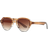 TVTBBVV Vintage Unique Sunglasses Brown/Transparent