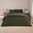 OHS Teddy Fleece Duvet Cover Green (225x220cm)