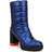 Naturalizer Think Royln Crosswalk - Electric Blue High Shine Nylon