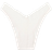 PINK Wink V-Front Brazilian Panty - Coconut White