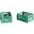 Hay Colour Crate Mini Dark Mint Opbevaringsboks 2stk