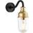 NETLIGHTING Luminosa Monza Matt Black/Brushed Gold/Clear Wall light ∅ 10.3cm