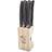 Laguiole Style de Vie Premium Line Black Stonewash Knivsæt