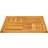 vidaXL 4004256 Natural Bordplade 80x80cm