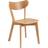 AC Design Furniture Roxby Oak Kitchen Chair 79.5cm 2pcs