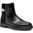 Tommy Hilfiger Leather Ankle Boots - Black