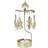 Pluto Design Moomin Party Golden Fyrfadsstage 16cm
