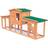 vidaXL Large Outdoor Rabbit Cage 190x46x85cm