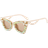 SSFVTTL Shiny Diamonds Sunglasses Beige/Brown