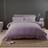Belledorm QVP2063 King Duvet Cover Pink, Purple