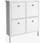 Hanah Home Elspet White Skostativ 98x104cm