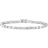 Michael Kors Precious Tennis Bracelet - Silver/Transparent