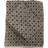 Nina Royal Rubin Terry Towel Checkered Badlakan Brun, Svart (70x50cm)