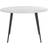 Beliani Odeon Marble Effect White Dining Table 120cm