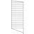 String Golvgavel 85x30 cm 1-pack Mörkgrå Hylla