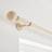 Dunelm Ashton Fixed Metal Eyelet Curtain Pole