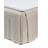 Himla Miramar Bed Skirt Beige 160x220x52 cm Sengekappe Grå, Beige (220x160cm)