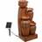 Teamson Home 4-Tier Cascading Bowl Solar Powered Water Fountain 28.7"