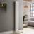 Reggio White Vertical Double Column Radiator 1500 x 200 mm