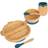 Tiny Dining Bamboo Monkey Baby Weaning Set 5pcs