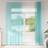 vidaXL Voile Gardiner Med Öglor 140 x 225 cm Set Of 2 140x225cm
